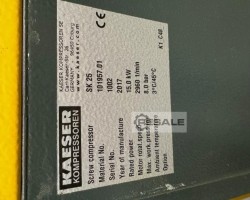 Maschine: KAESER SK25 Schraubenkompressor mit Tank Trockner