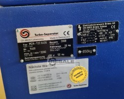 Maschine: TURBO-SEPARATOR Centrifuge  MZA-T22.6420 Kühlmittelbehälter