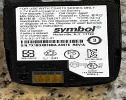 Maschine: ZEBRA Symbol CS4070 Handscanner