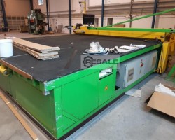 Maschine: HEGLA VSG A 37 Glas Scheiben Schneidtisch