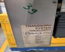 Maschine: TRANSNORM TS1200 Steigband/Gurtförderer