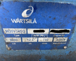 Maschine: WARTSILA 20V34SG Kurbelwelle