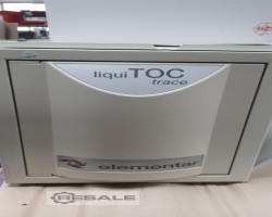 Maschine: ELEMENTAR liquiTOC trace Hochtemperatur-Analysator