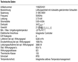 Maschine: ZIEHL-ABEGG GR35C-ZID.DG.CR Radiallüftungseinheit