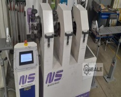 Maschine: NS MAQUINAS ML 100 3Z Schleifmaschine zur Oberflächenbehandlung Rohren