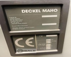 Maschine: DMG DMU 35 M CNC Bearbeitungszentren