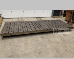 Maschine: STEEL PLATE 3800 x 1400 x 130 mm Montagetische