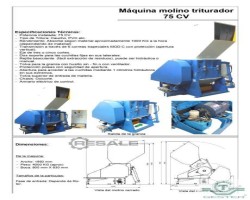 Maschine: PRAT P-6 Schneidmühlen