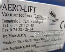 Maschine: AERO LIFT AERO 250/2R-V-SK Vakuumheber