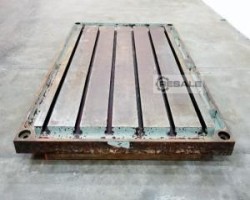 Maschine:   T - Nuten Aufspannplatte