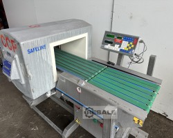 Maschine: SAFELINE Metal detector checkweigher 