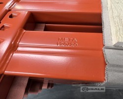 Maschine: META THYSSEN 2.700mm/K120x50mm/orange Palettenregaltraverse