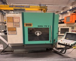 Maschine: DECKEL-MAHO DMU 70 V CNC Universalfräsmaschinen