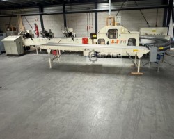 Maschine: DEKAPACKER SPK 4-35 Folieneinschlaglinie für Mailings mit - Schrumpfbottich