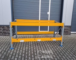 Maschine:  2.890x1.100x1.000mm(BxTxH) Packtisch Werktisch Arbeitstisch
