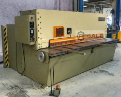 Maschine: SAFAN HS 3100 x 15 mm NC Tafelscheren (hydraulisch)