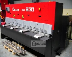 Maschine: AMADA GX630II  3100 x 6 mm CNC Tafelscheren