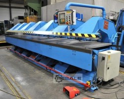 Maschine: JORNS Super Line 6100 x 3 mm CNC Schwenkbiegemaschinen