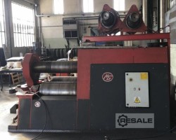 Maschine: MG 1050 x 100 / 80 mm Dreiwalzen-Blechbiegemaschinen