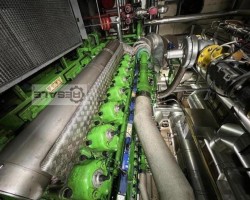 Maschine: JENBACHER CHP POWER PLANT JENBACHER Gasgeneratoren