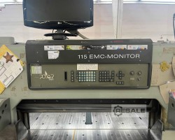 Maschine: POLAR 115 EMC-Monitor Schnellschneider