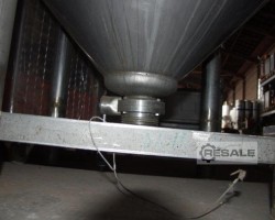 Maschine:  900 Liter Edelstahlcontainer