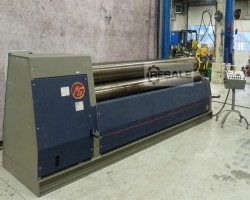 Maschine: MG 4100 x 10/8 mm Dreiwalzen-Blechbiegemaschinen