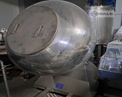 Maschine: SKERMAN 500 L Edelstahl-Beschichtungspfanne