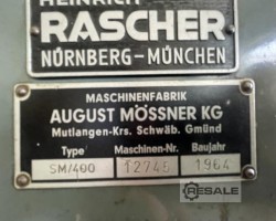 Maschine: MöSSNER SM400 Bandsägen