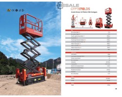 Maschine: CFMG CFPT0710LDS Gelände- Raupenarbeitsbühne MESSESONDERPREIS