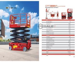 Maschine: CFMG CFPT0808NP 10m Scherenarbeitsbühne MESSESONDERPREIS BAUMA