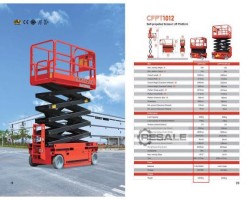 Maschine: CFMG CFPT1012 12m Scherenarbeitsbühne MESSESONDERPREIS BAUMA