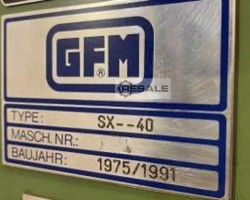 Maschine: GFM SXP-40 CNC-Radialschmieden
