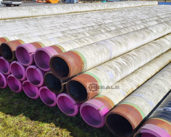 Maschine: MANNESMANN  Seamless Hot-Finished Line Pipes with PE  und  PP Coat
