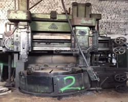 Maschine: TOS SK 12 Karusselldrehmaschinen