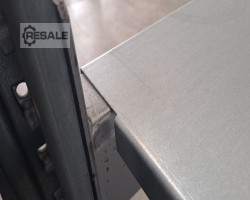 Maschine:  1.110 x 295mm Hochregallager Palettenregal