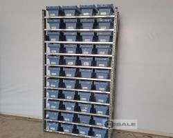 Maschine: SCHäFER R3000 2278x300mm Bito  Kisten- Fachboden- Magazinregal