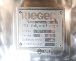 Maschine: RIEGER 11.850 Liter  Lagertanks