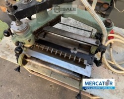 Maschine: SAFTI  Manuelle Codiermaschine für Schwalbenschwanzverbin