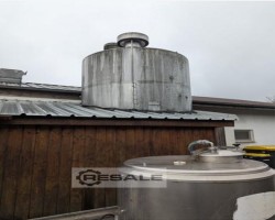 Maschine: ALFA LAVAL 15.000 L, CIP-capable Edelstahltanks und Behälter