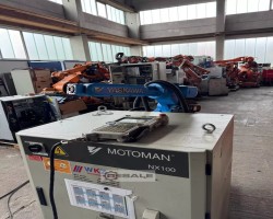 Maschine: YASKAWA MOTOMAN HP6 NX100 Industrieroboter