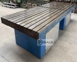 Maschine: CAST IRON BED 3650 x 1370 x 150 mm Montagetische