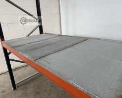 Maschine:  clear width: 920 mm Stahlpaneel Stahlpaneele Palettenregal
