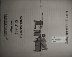 Maschine: WEBER SLC 602 Slicer