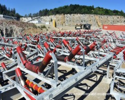 Maschine:  PEB/PBB 355m/1400mm Förderbänder