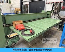 Maschine: SCHRöDER MAK II Schwenkbiegemaschinen