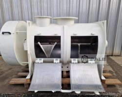 Maschine: LöDIGE FKM 600 D Horizontal-Chargenmischer in Edelstahlausführung