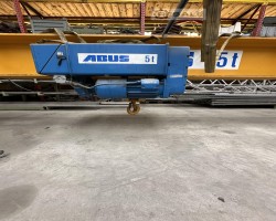 Maschine: ABUS 5t Zweiträger Brückenkran