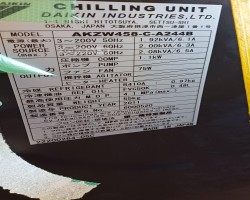 Maschine: DAIKIN AKZW 458-C-A-244B Kühleinheiten