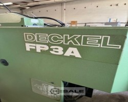 Maschine: DECKEL FP 3 A Dialog 11 CNC Werkzeugfräsmaschinen